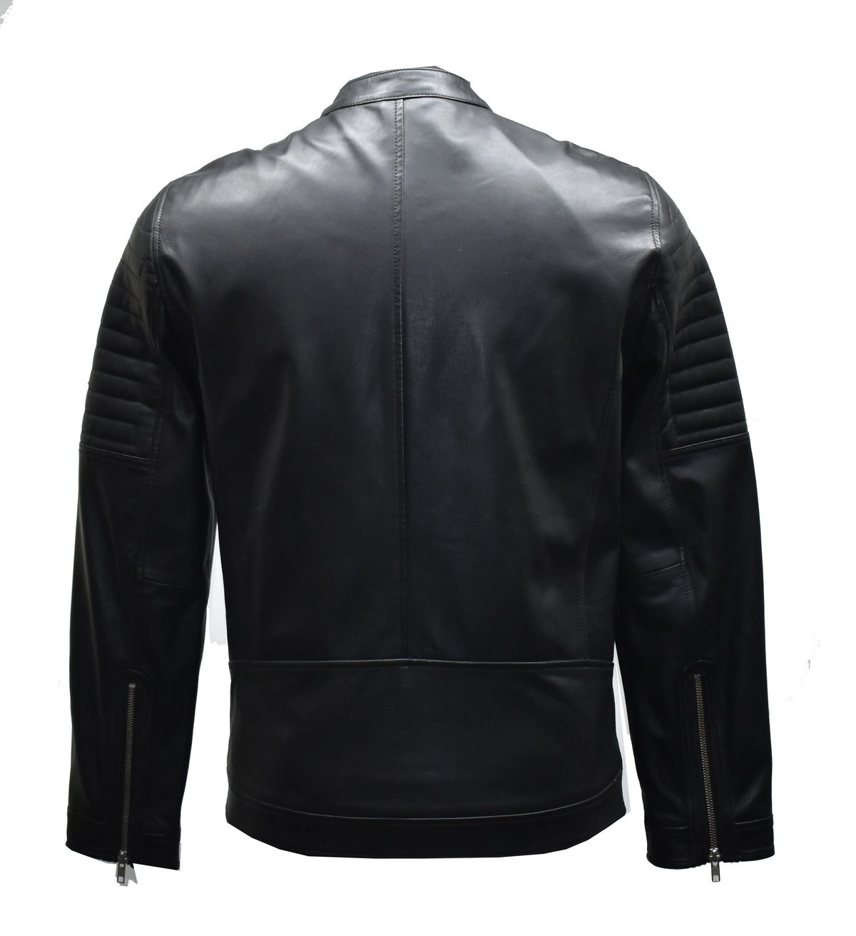 MEN'S BOMBER LEATHER JACKET