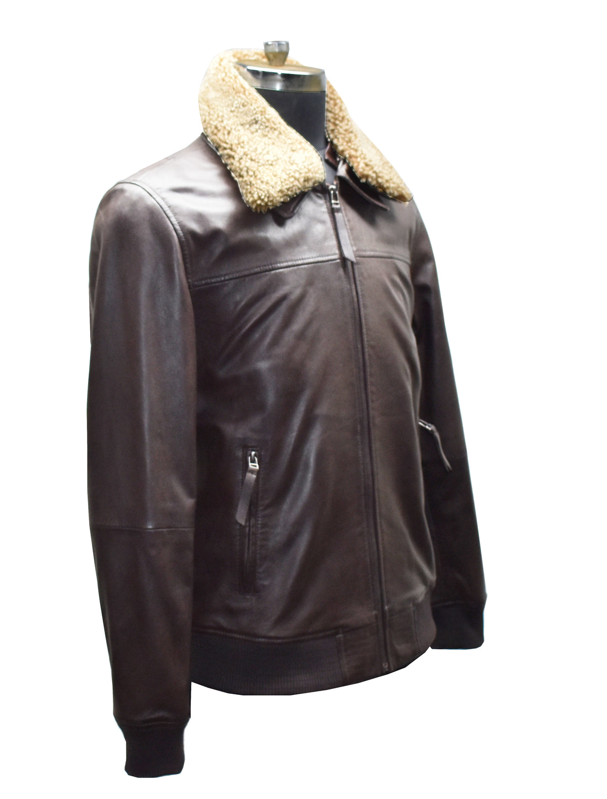 Alexandar Men's Leather Jacket