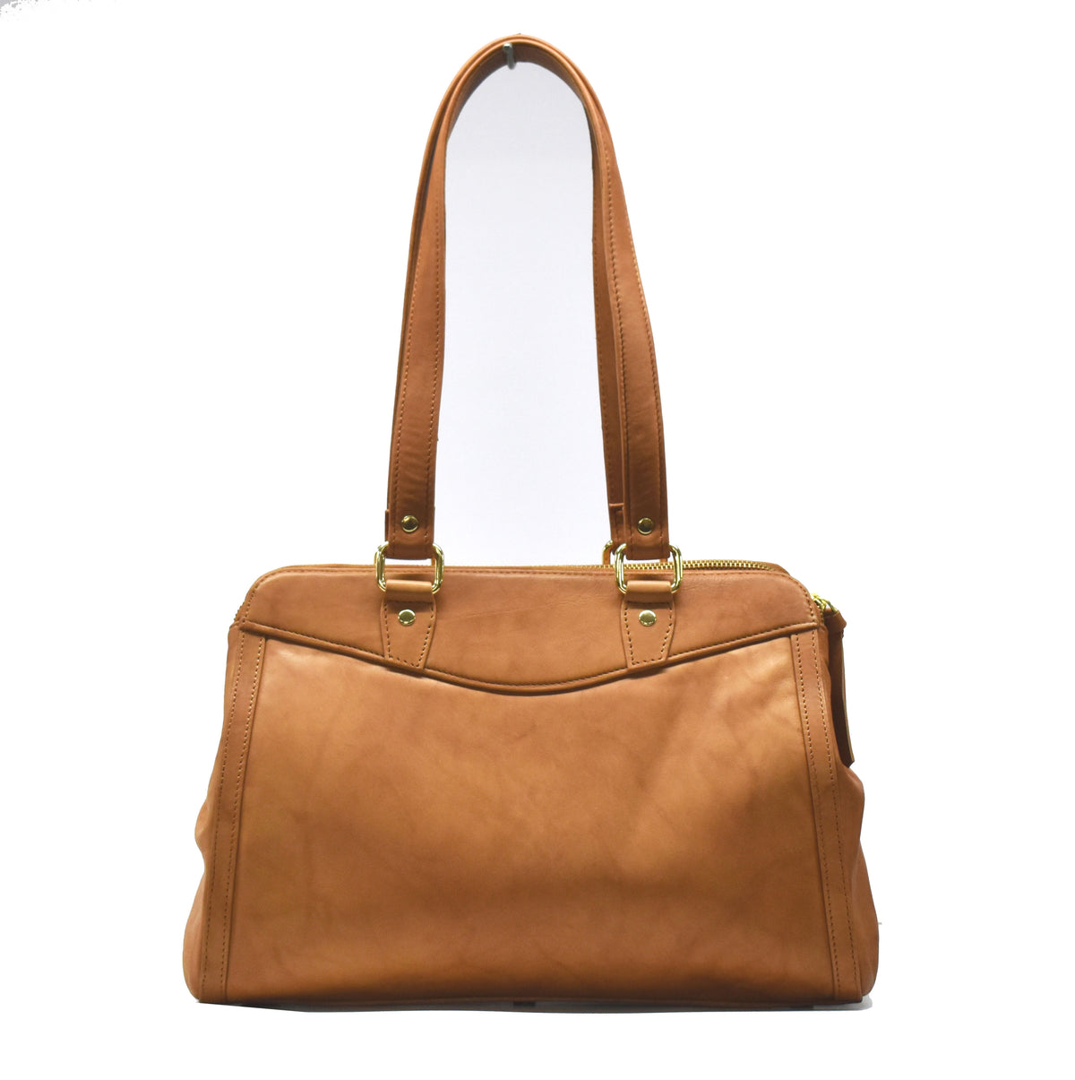 KIARA LEATHER SHOPPING BAG